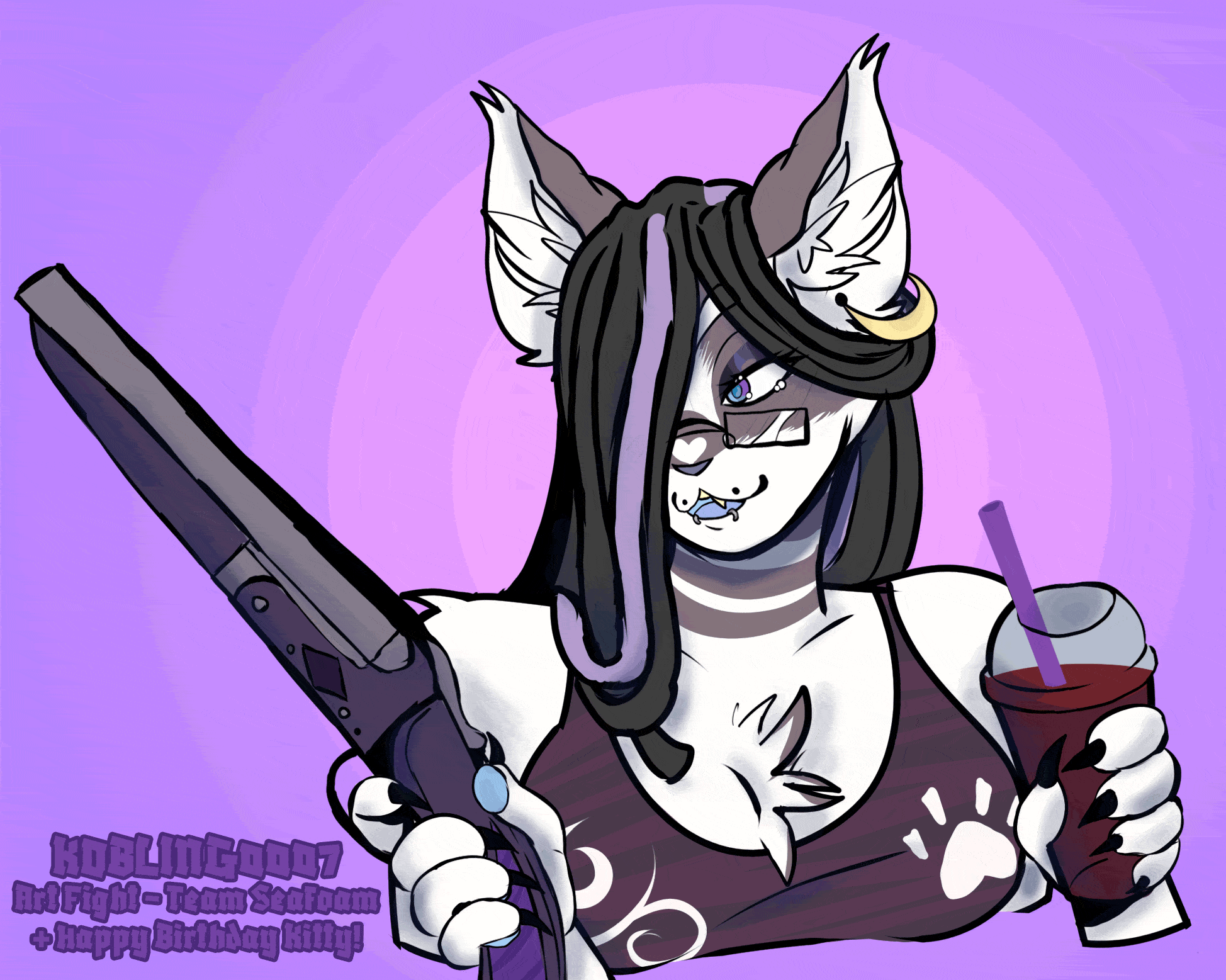 Art Fight + Gift, Zee by Kittyyy on Toyhou.se
