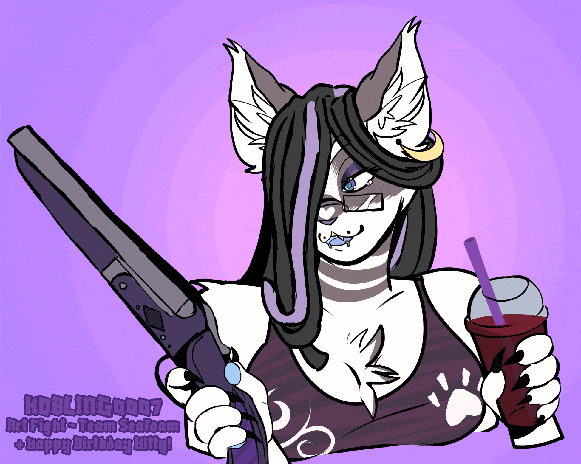 Art Fight + Gift, Zee by Kittyyy on Toyhou.se